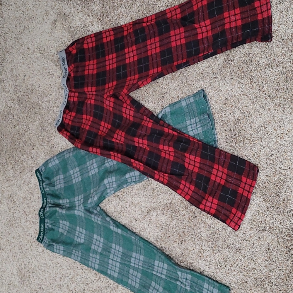 Boys Flannel Pajama bottoms (2 pair)